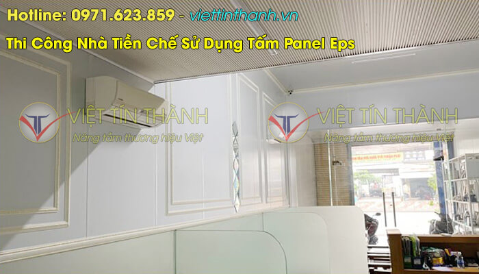 Panel Eps Thi Công Nhà Lắp Ghép